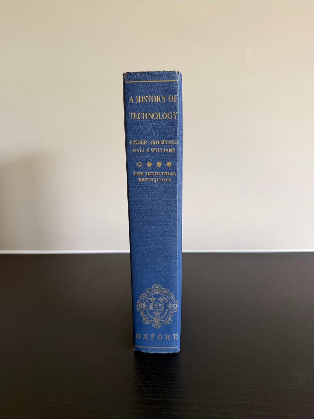 History of Technology Industrial Revolution Volume IV 1750-1850 Oxford 1958